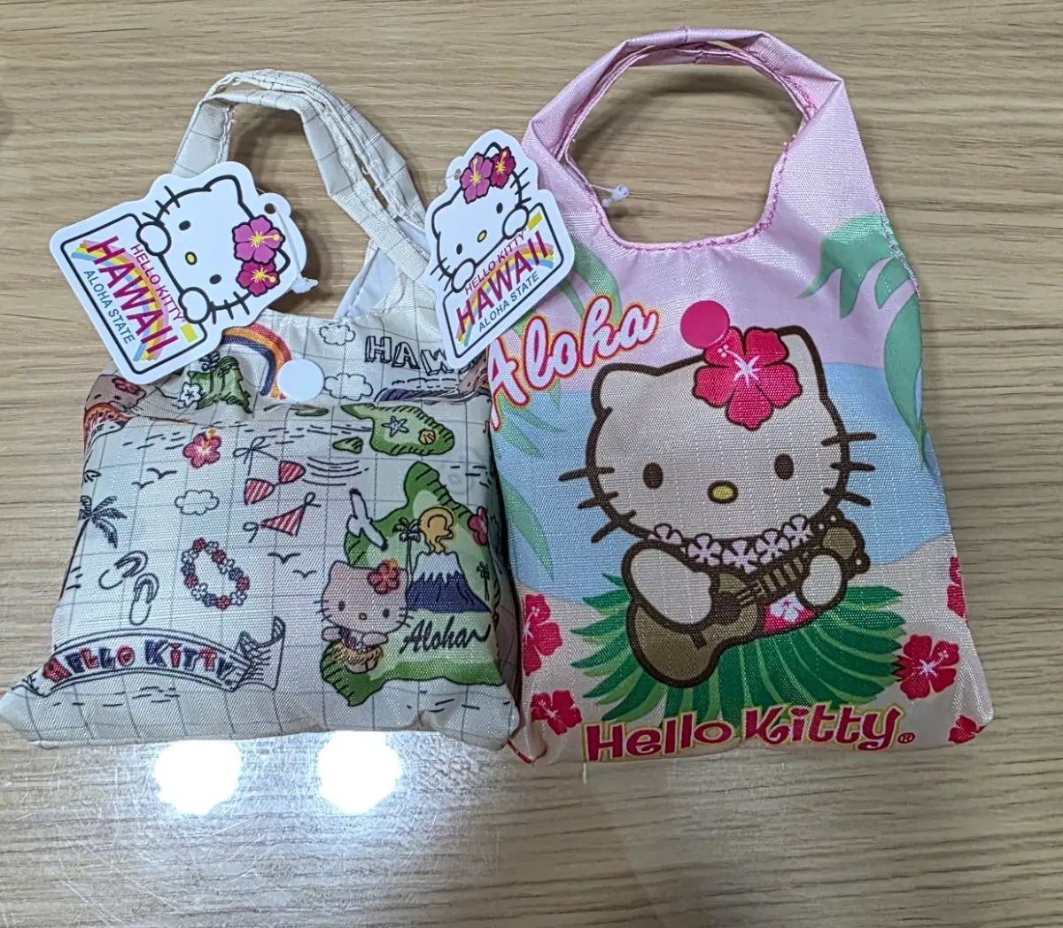 ハワイ Tシャツ hello kitty(ハローキティ) エコバッグ バッグ