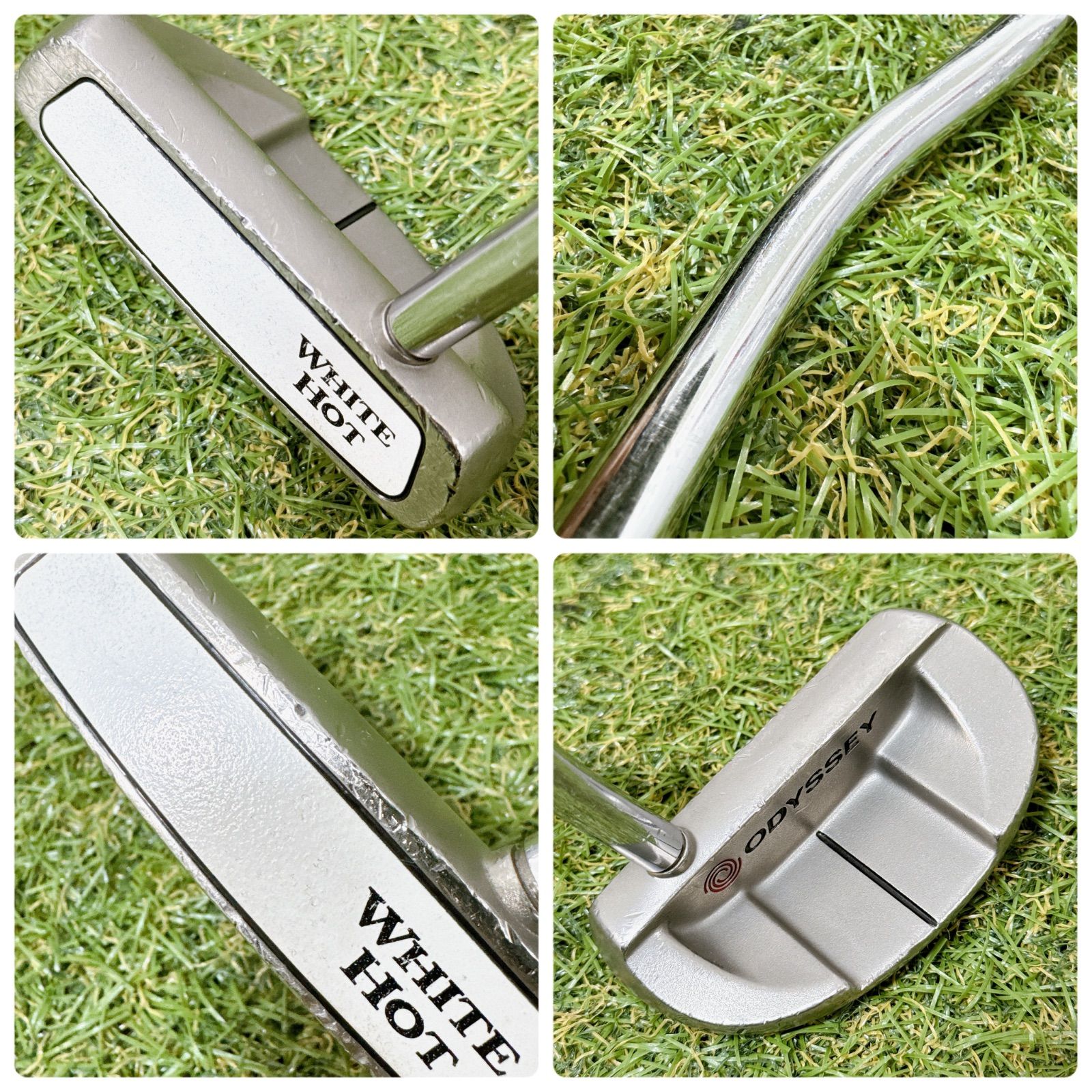 新品グリップ 伝説の名器 初代オデッセイ ホワイトホット WHITE HOT #5
