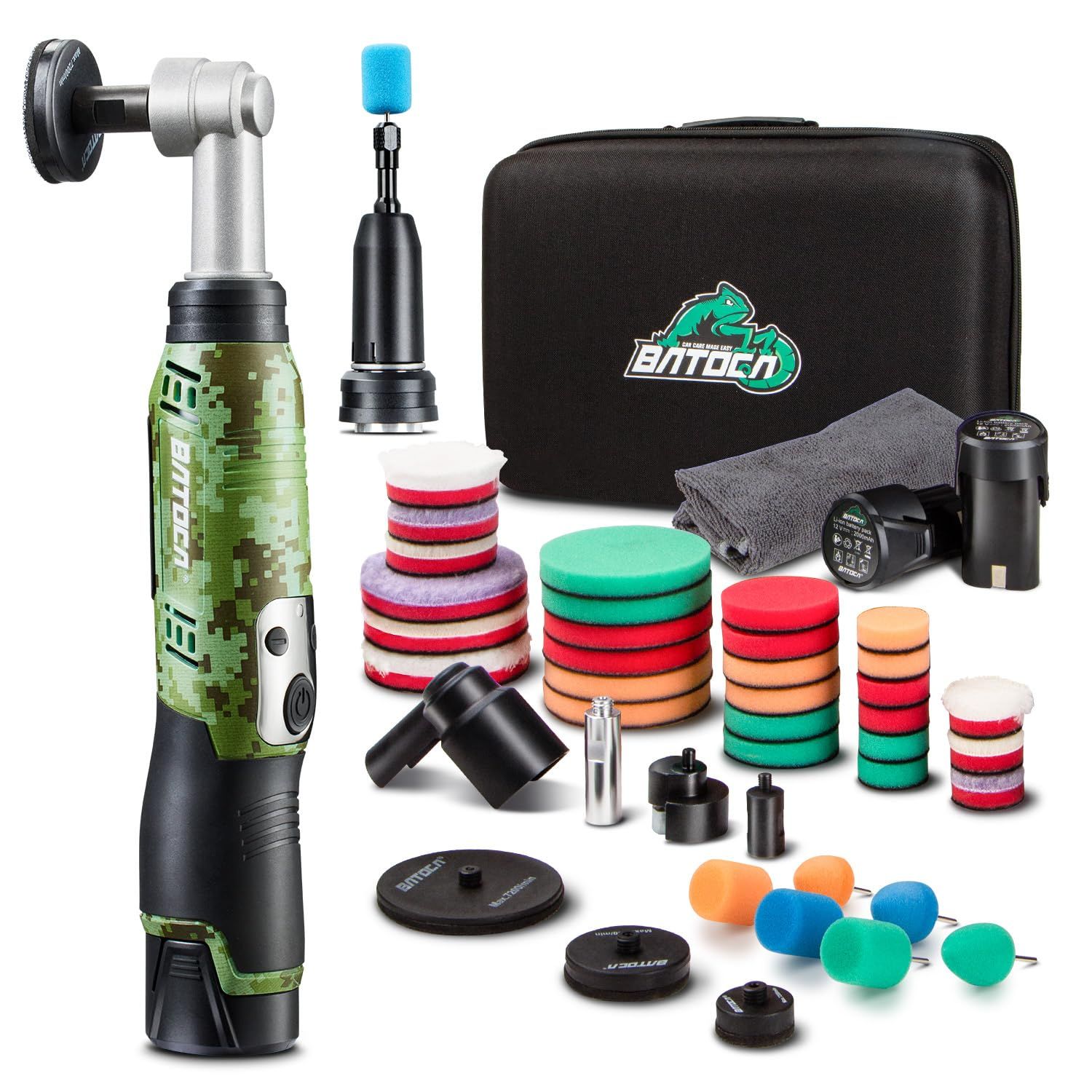 ☆新品☆BATOCA S6 ポリッシャー ミニ コードレス 電動 車 ダブルアクション DA/RO 充電式 小型 研磨機 30/50/75mmパッド対応 3126e513