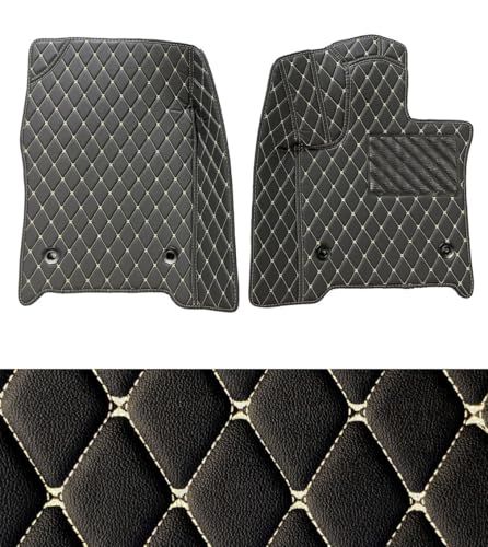 [Ｄｅａｒ Ｃｏｌｏｇｎｅ] アルファード フロアマット 40系 運転席＆助手席用 防水 ヴェルファイア カーマット 車 自動車 マット 7人 8人 前期 後期 合皮 高級 PVC ハイブリッド ガソリン fm004【4】40系 立体タイプ 22c79977