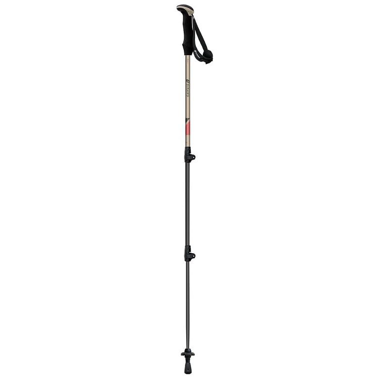 【新品】 シナノ トレッキングポール FAST-115 A/S ベージュ アルミ製 伸縮タイプ 95-115cm SINANO 510227