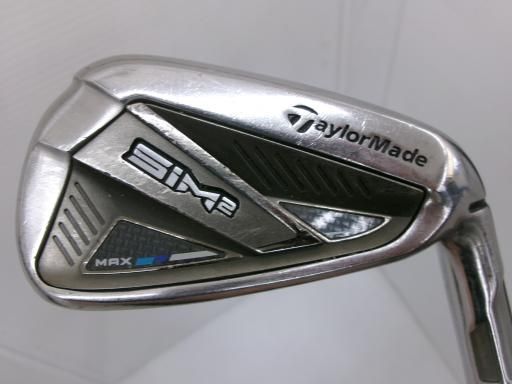 【中古】 テーラーメイド SIM2 MAX 8S アイアンセット IR TENSEI BLUE TM60(SIM2 IR) (フレックスS) メンズ 男性用 右利き 右用 Dランク ゴルフクラブ