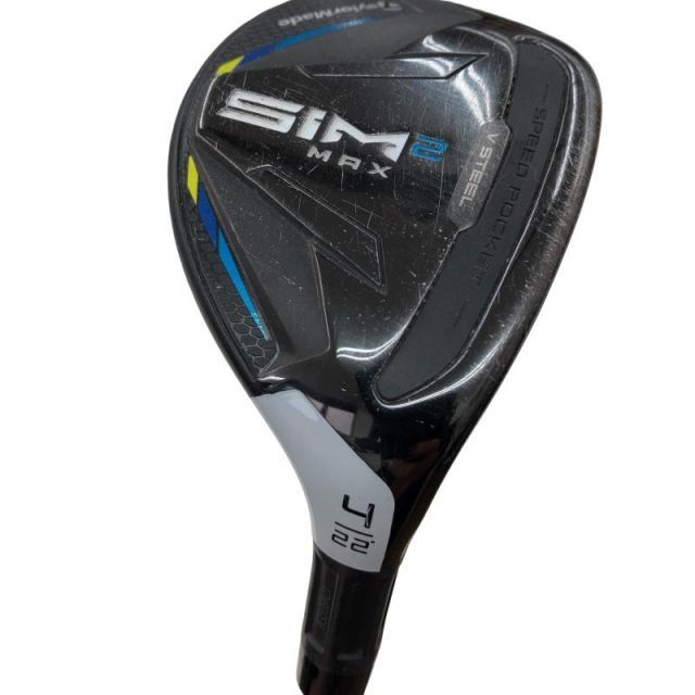 【中古】 テーラーメイド SIM2 MAX U4 ユーティリティ UT TENSEI BLUE TM60(SIM2 UT) (フレックスR) メンズ 男性用 右利き 右用 Cランク ゴルフクラブ