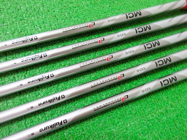中古 ミズノ MP-15 アイアンセット 5本 #6-PW Fujikura MCI 100 S 右用