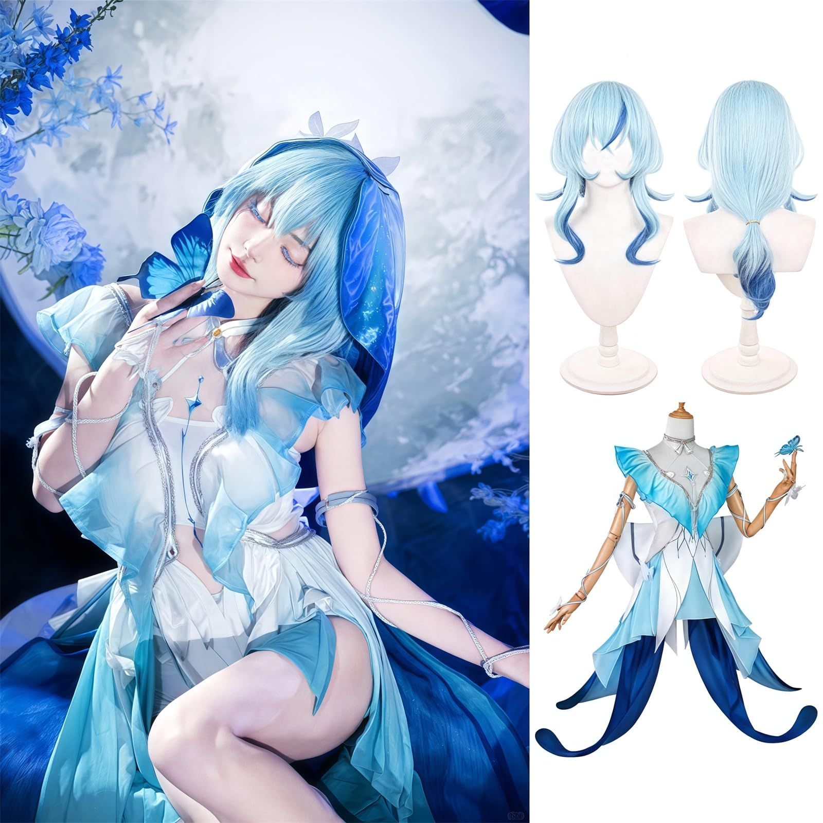 [NOKIJP] 鳴潮 コスプレ ショアキーパー コスプレ衣装 しょあきーぱー しょあきぱ めいちょう Wuthering Waves メイチョウ 人気ゲーム コスチューム 撮影 cosplay （ショアキーパー、L）