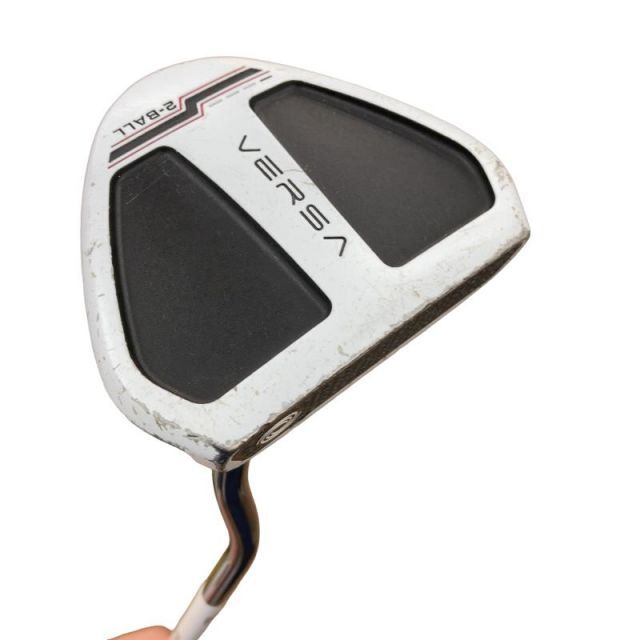 【中古】 オデッセイ VERSA 2・BALL ホワイト 34インチ パター PT スチール (フレックスその他) メンズ 男性用 右利き 右用 Cランク ゴルフクラブ