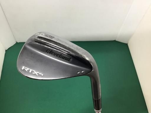 【中古】 クリーブランド Cleveland RTX-4 ブラックサテン 50°/10° MID ウェッジ WG Dynamic Gold (フレックスS) メンズ 男性用 右利き 右用 Dランク ゴルフクラブ
