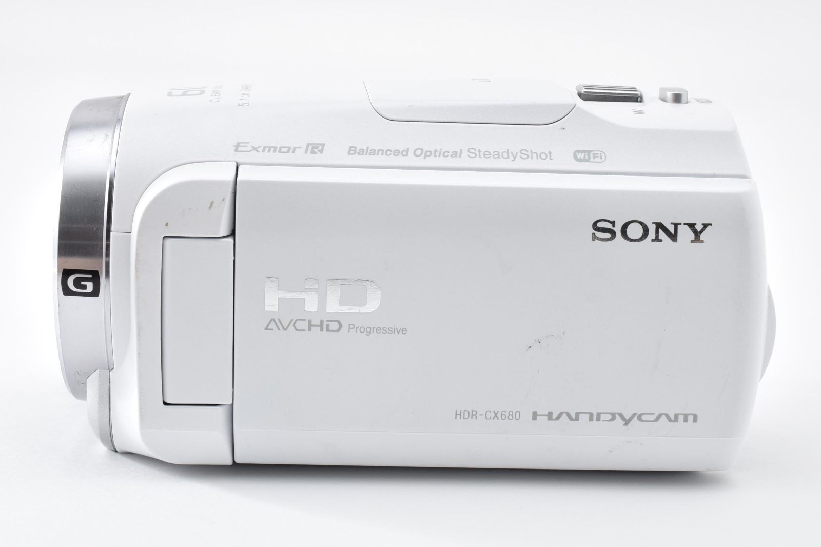 SONY ソニー HDR-CX680 ホワイト /3409 動作OK 返金保証 - メルカリ