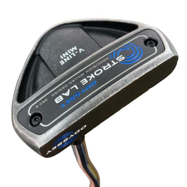 【中古】 オデッセイ STROKE LAB V-LINE MINI 34インチ パター PT スチール (フレックスその他) メンズ 男性用 右利き 右用 Dランク ゴルフクラブ 7,398円