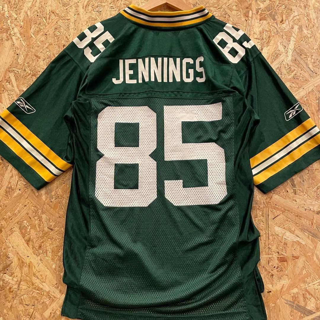 Reebok】NFL パッカーズ 85 JENNINGS ゲームシャツ S - メルカリ