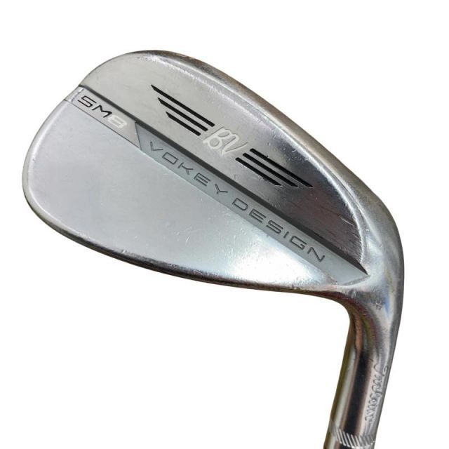 【中古】 タイトリスト VOKEY SPIN MILLED SM8 ツアークロム 56°/14°F ウェッジ WG リシャフト (フレックスその他) メンズ 男性用 右利き 右用 Cランク ゴルフクラブ