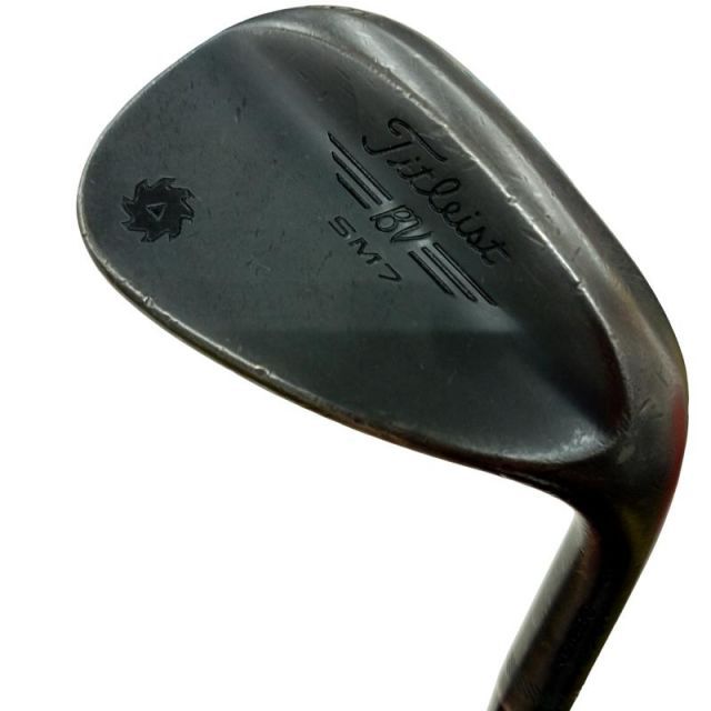 【中古】 タイトリスト VOKEY SPIN MILLED SM7 ジェットブラック 56°/10°S ウェッジ WG Dynamic Gold (フレックスS) メンズ 男性用 右利き 右用 Cランク ゴルフクラブ