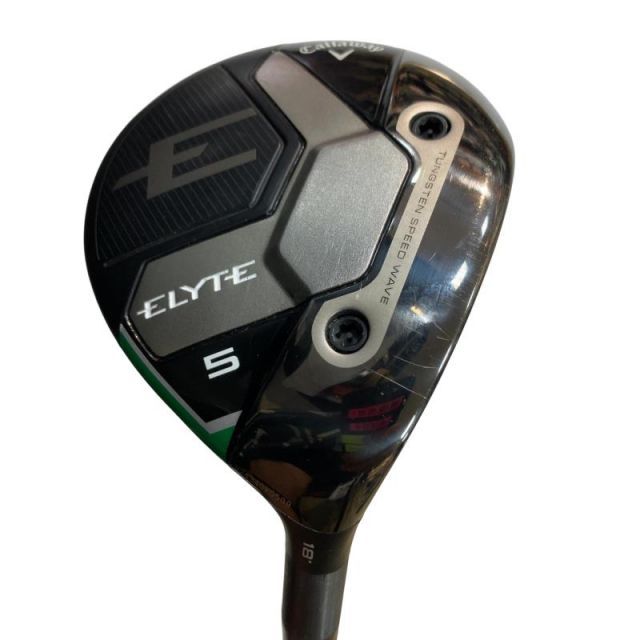 【中古】 キャロウェイ ELYTE 5W フェアウェイウッド FW VENTUS GREEN 50 for CW(ELYTE FW) (フレックスR) メンズ 男性用 右利き 右用 Cランク ゴルフクラブ