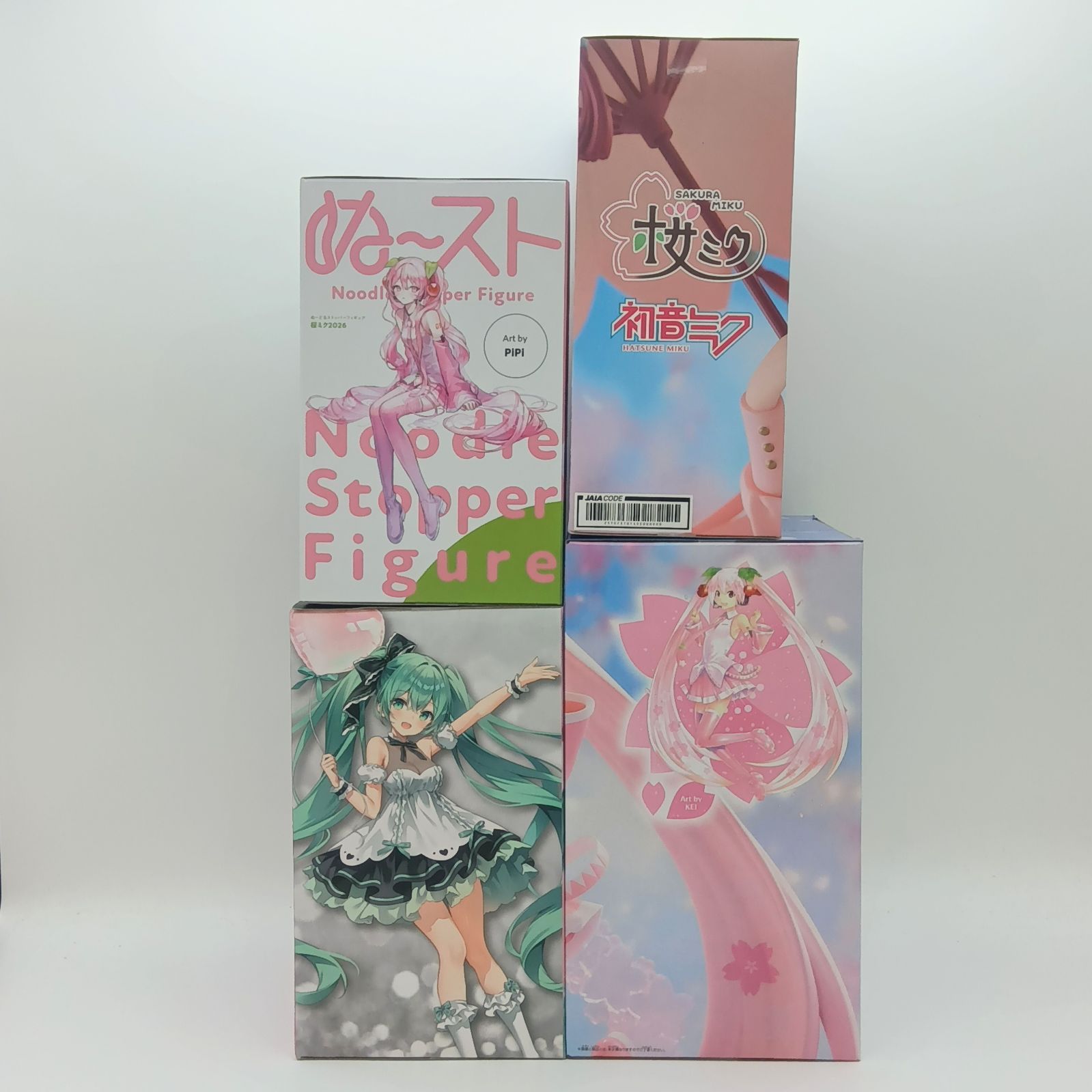 未開封】初音ミク 桜ミク フィギュア 4体セット まとめ売り タイトー