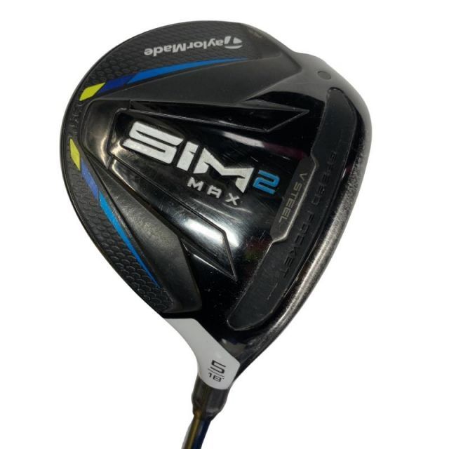【中古】 テーラーメイド SIM2 MAX 5W フェアウェイウッド FW TENSEI BLUE TM50(SIM2 FW) (フレックスR) メンズ 男性用 右利き 右用 Cランク ゴルフクラブ