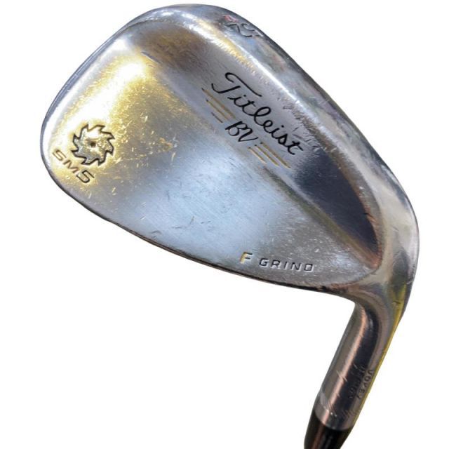 【中古】 タイトリスト VOKEY SPIN MILLED SM5 ツアークロム 52°/12°F ウェッジ WG NS PRO 950GH (フレックスS) メンズ 男性用 右利き 右用 Cランク ゴルフクラブ 6,280円