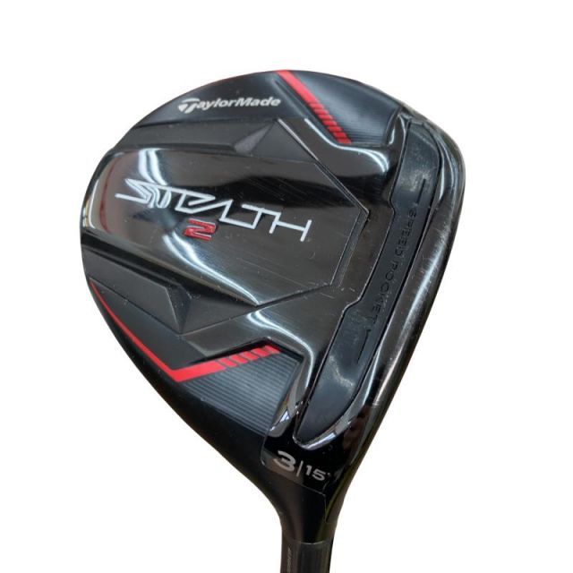 【中古】 テーラーメイド STEALTH2 3W フェアウェイウッド FW TENSEI RED TM50(STEALTH FW) (フレックスS) メンズ 男性用 右利き 右用 Cランク ゴルフクラブ