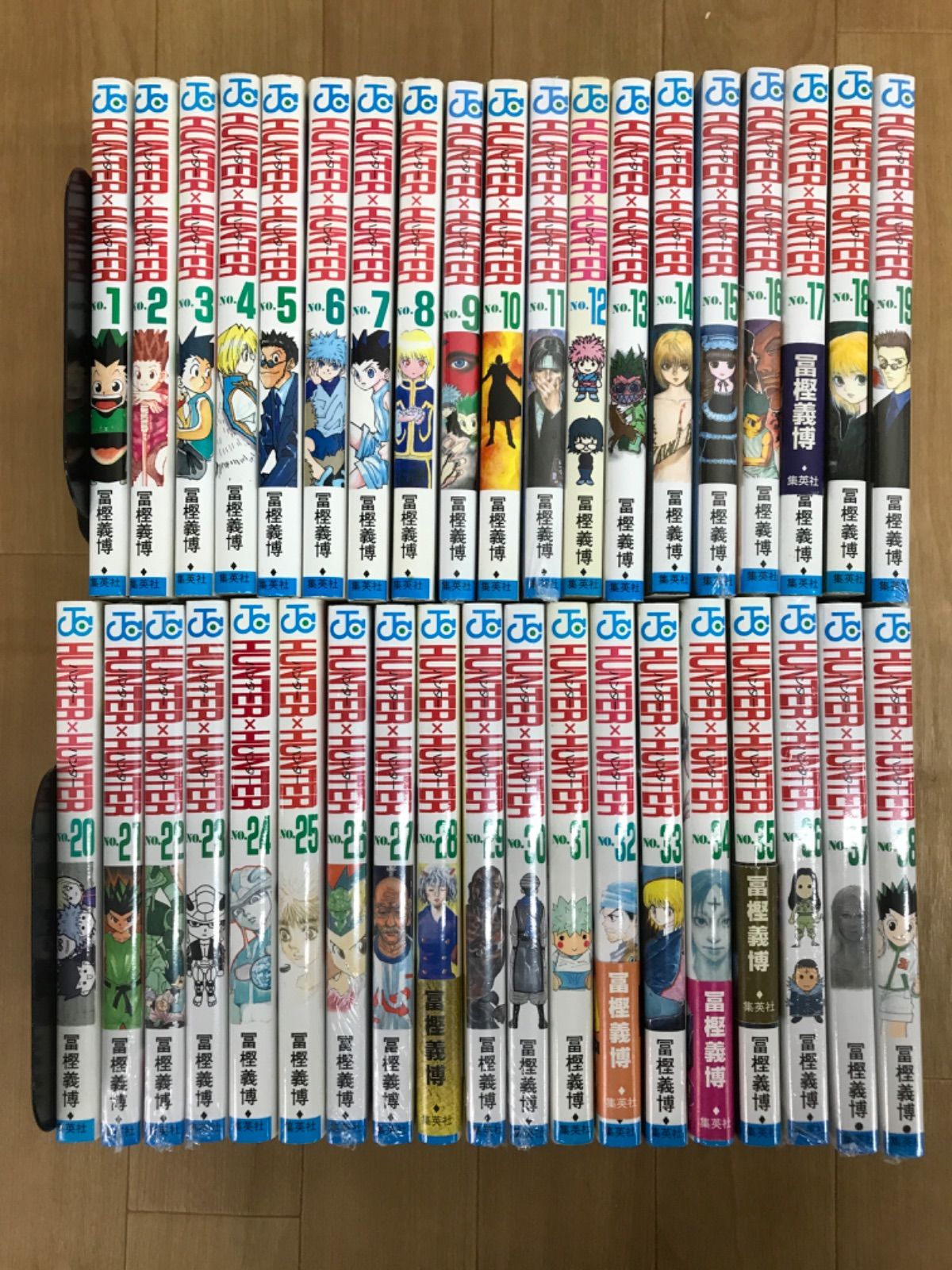②【未開封多数！】ハンターハンター HUNTER×HUNTER 1~38巻 コミック