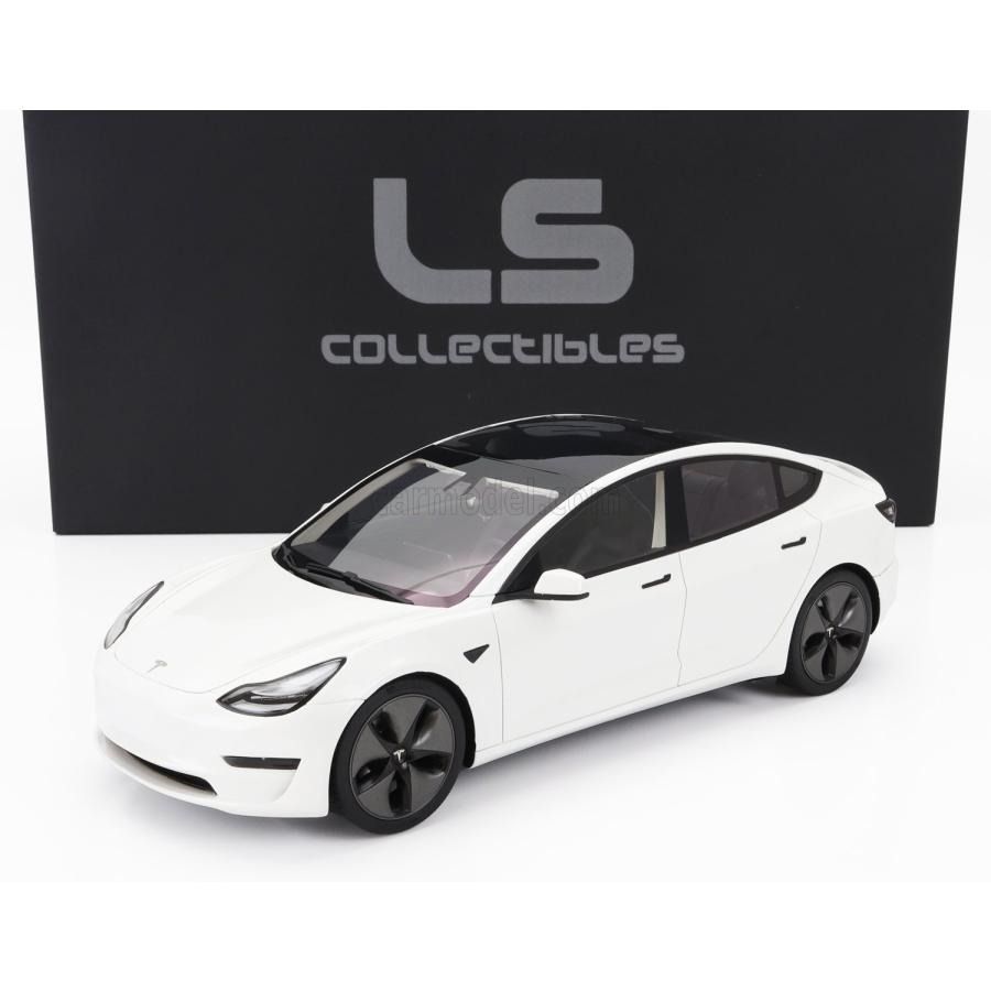 LS コレクティブル 1/18 テスラ モデル 3 2021 パールホワイトメタリック 500台限定 LS COLLECTIBLES TESLA MODEL PEARL WHITE MET LS086C