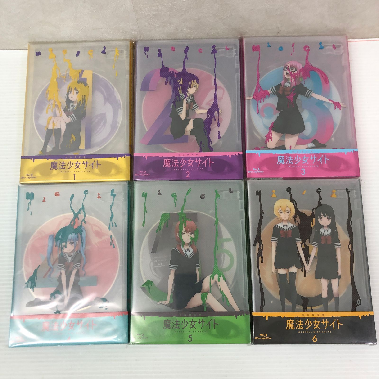 ▲魔法少女サイト 1-6巻セット Blu-ray 未開封品 smadv099561