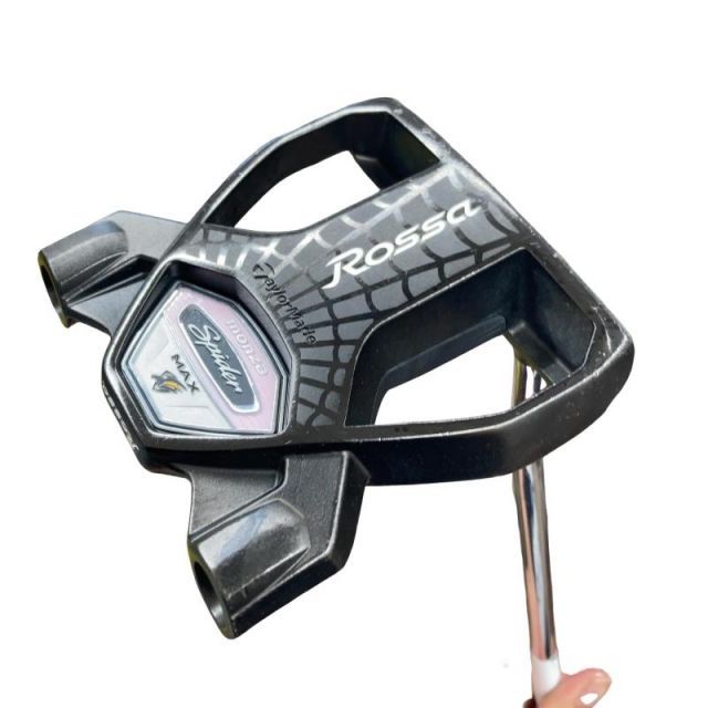 【中古】 テーラーメイド Rossa agsi-c SPIDER MAX 33インチ レディース パター PT スチール (フレックスその他) レディース 女性用 右利き 右用 Cランク ゴルフクラブ