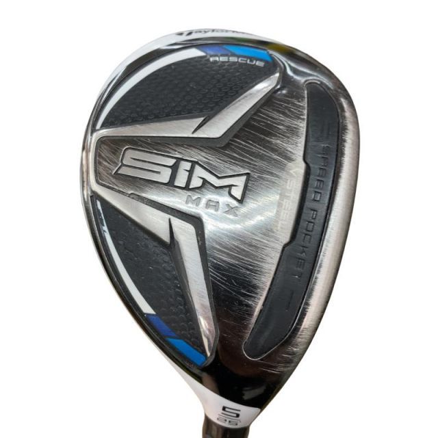 【中古】 テーラーメイド SIM MAX U5 ユーティリティ UT KBS MAX85 JP (フレックスS) メンズ 男性用 右利き 右用 Cランク ゴルフクラブ