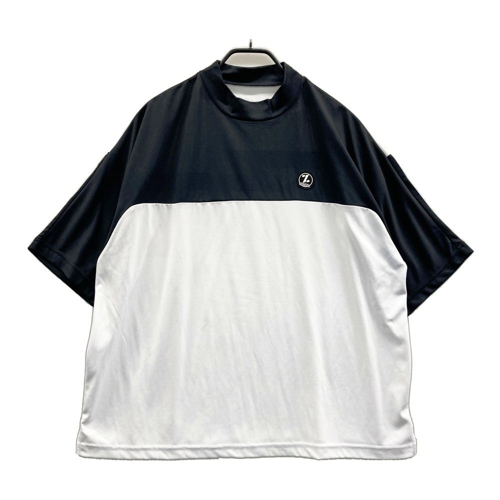 サイズ：L IZREEL イズリール ハイネック 半袖Tシャツ ブラック系 [240101766845] ゴルフウェア メンズ ストスト
