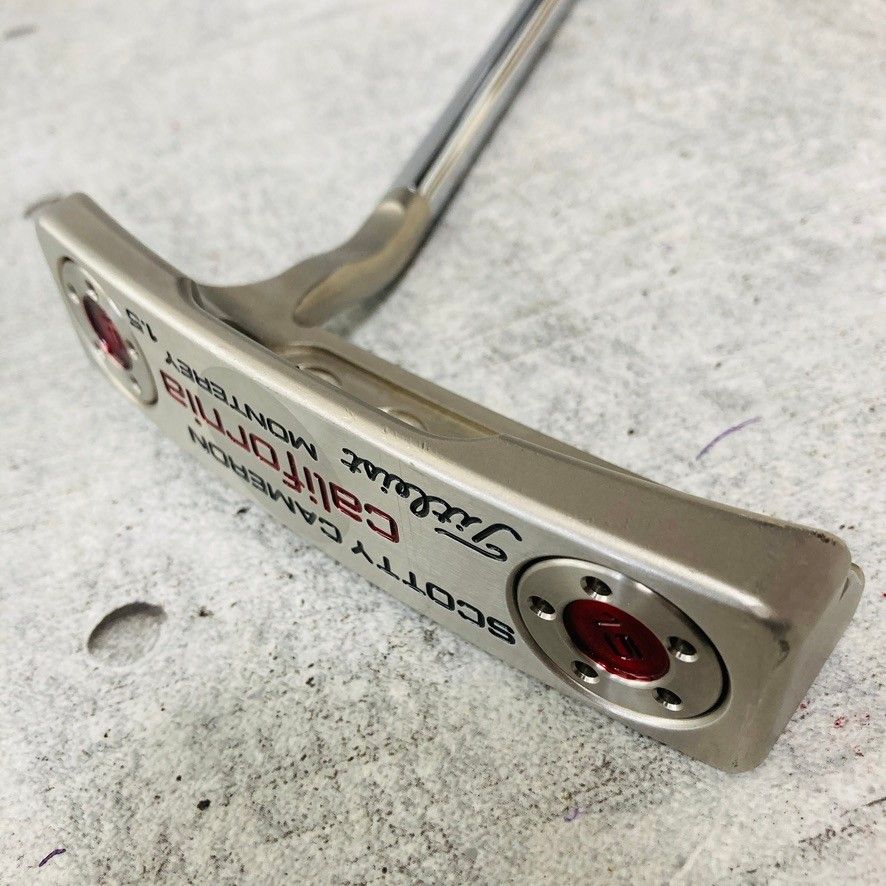 美品 Titleist タイトリスト Scotty Cameron California スコッティ キャメロン カリフォルニア MONTEREY 1.5 モントレー 33.75インチ 男女兼用 メンズ ゴルフ クラブ パター 単品 初心者 入門