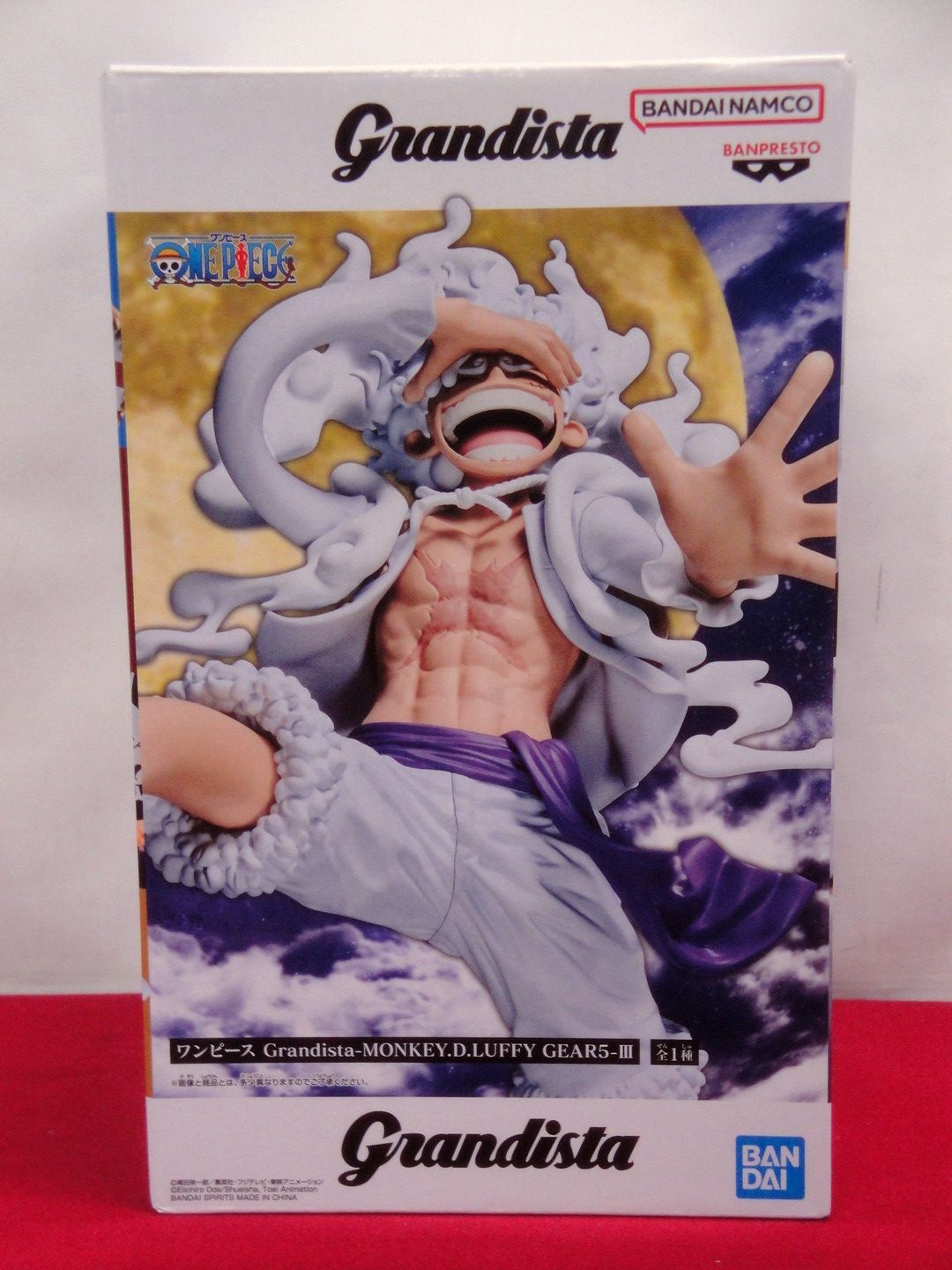 カメ】【未開封品】ワンピース Grandista -MONKEY.D.LUFFY GEAR5-III