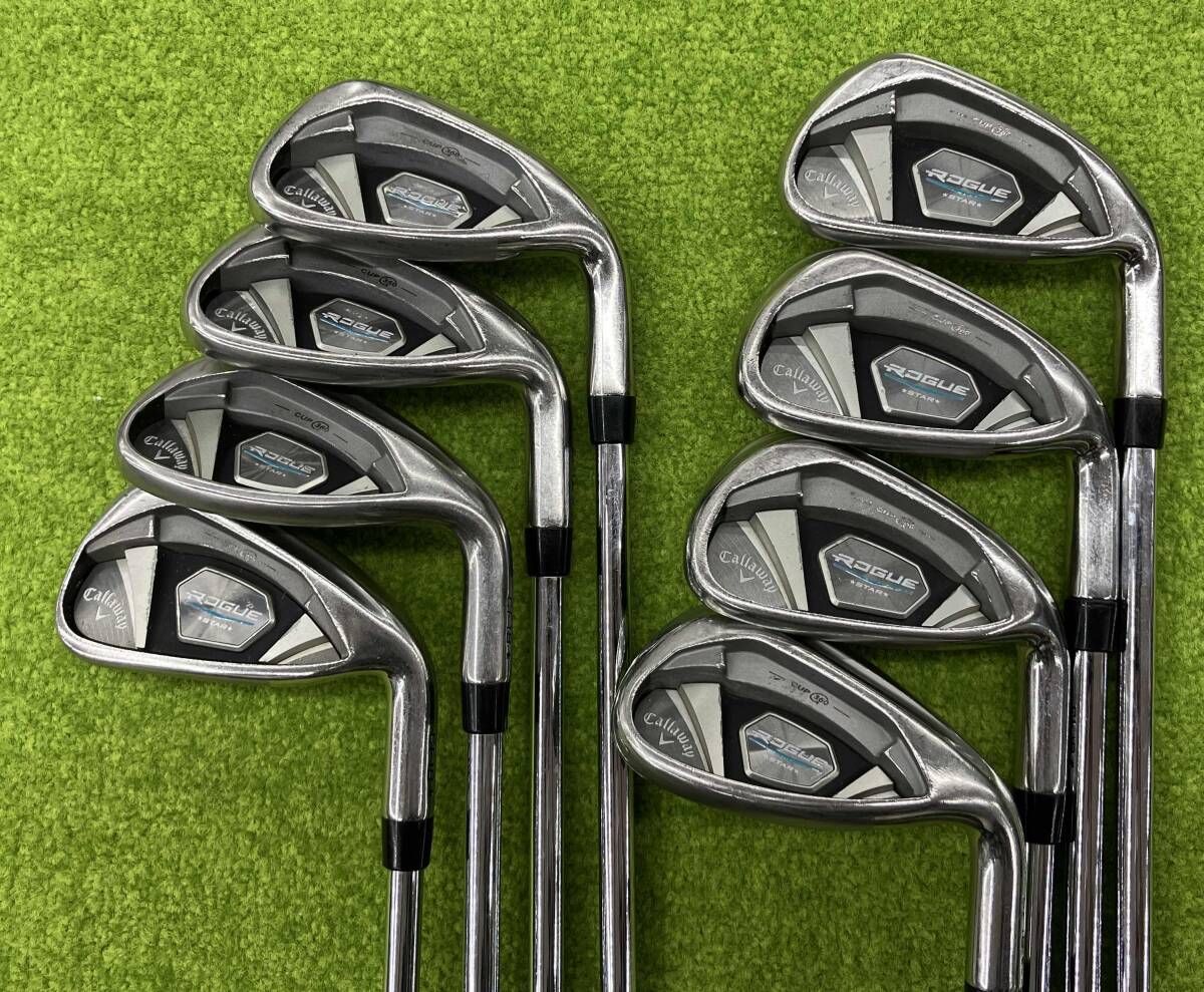 Callaway/キャロウェイ アンアンセット 8本セット ROGUE STAR N.S.PRO Zelos7 フレックスS 28,163円
