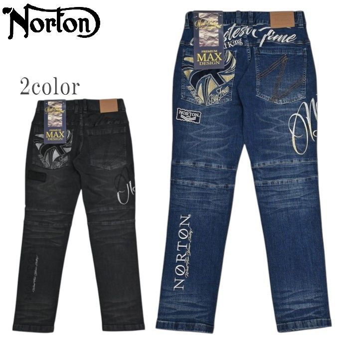 ノートン Norton 服 アパレル 263N1800 ストレッチ 跨ぎ マックス デニムパンツ ジーンズ メンズ 263n1800