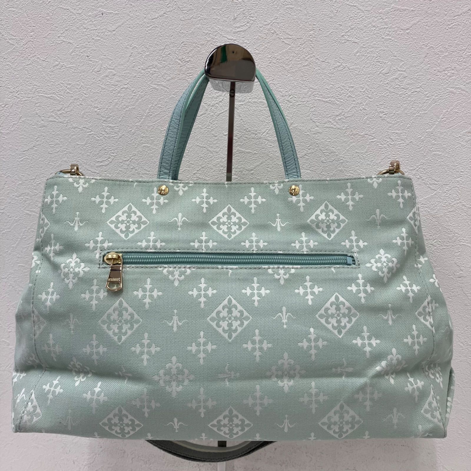 8290 【良品】 russet ラシット コットンジャガード 2way ショルダー