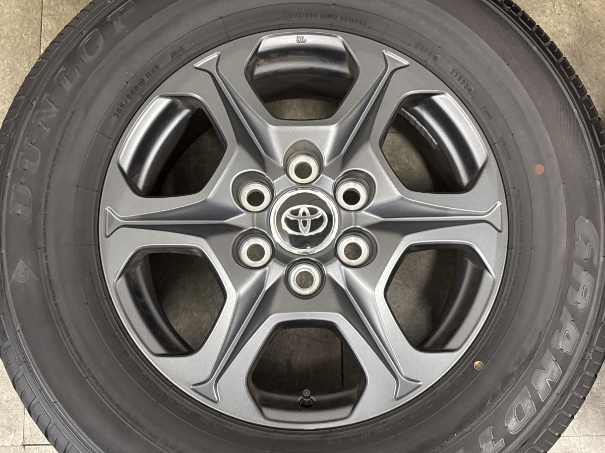 美品】トヨタ ランドクルーザー 300 GR-SPORT 純正 18in 7.5J +60