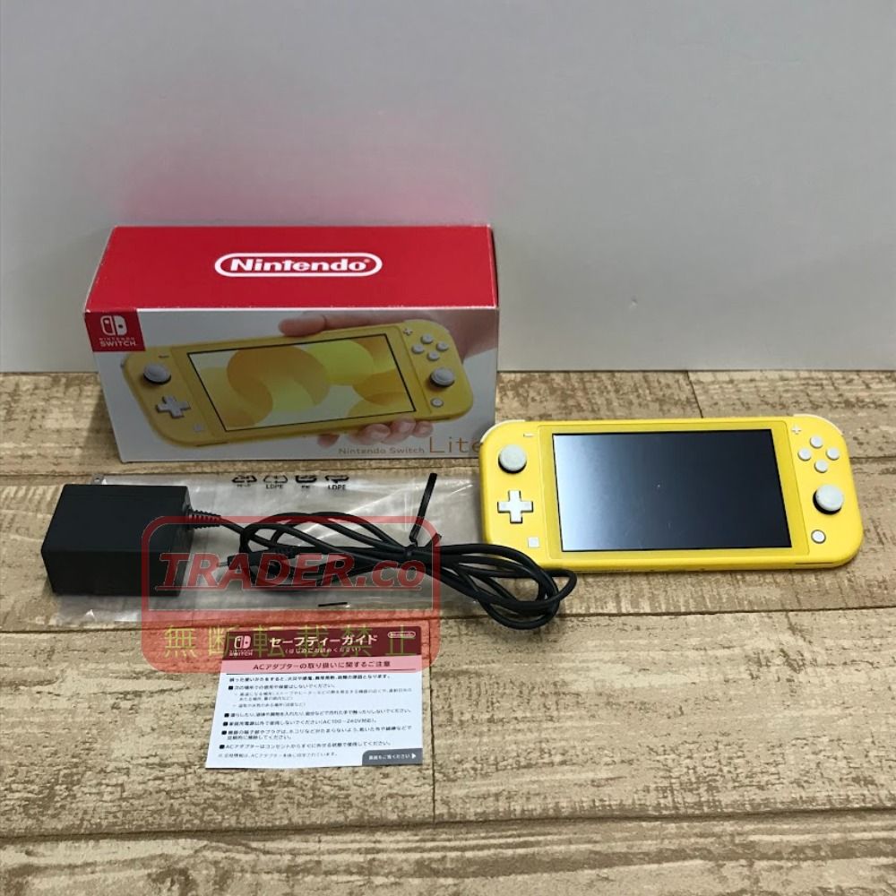 08w18346【動作確認済み】Nintendo Switch Lite 本体（イエロー