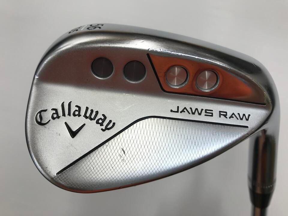 キャロウェイ　JAWS RAW クロム　56度　NSプロ MODUS 3 TOUR 115　Sフレックス　ウェッジ　中古【最短即日発送】