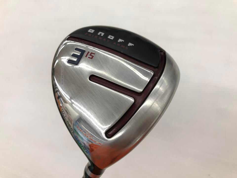 グローブライド　ONOFF FAIRWAY ARMS AKA 2020　15度　SMOOTH KICK MP-520F　SRフレックス　フェアウェイウッド　中古　ゴルフドゥ！厚木店【最短即日発送】
