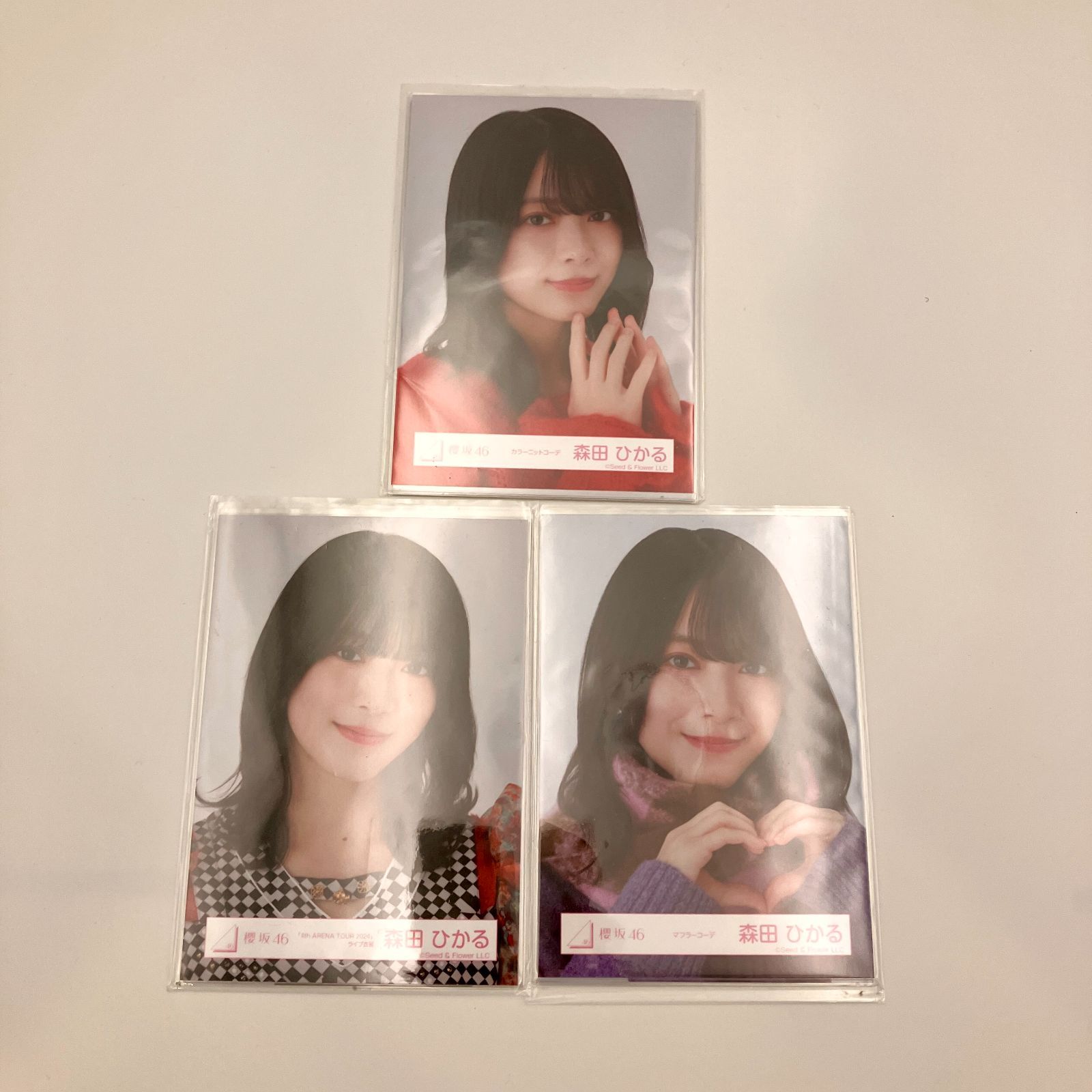 櫻坂46 森田ひかる 生写真 コンプ 3セット NL9006P f115 - メルカリ
