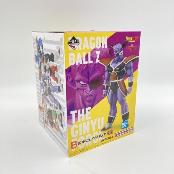 中古】未開封)バンダイ 一番くじB賞 ギニュー フィギュア MASTERLISE