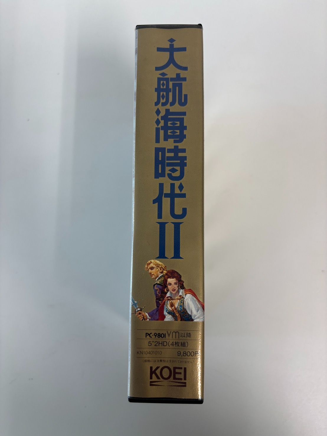 動作未確認 大航海時代II 光栄 KOEI PC-9801 5インチ 2HD 4枚組 1993年