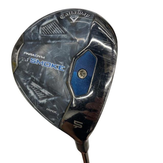 【中古】 キャロウェイ PARADYM Ai SMOKE MAX 5W フェアウェイウッド FW 純正特注シャフト (フレックスS) メンズ 男性用 右利き 右用 Cランク ゴルフクラブ