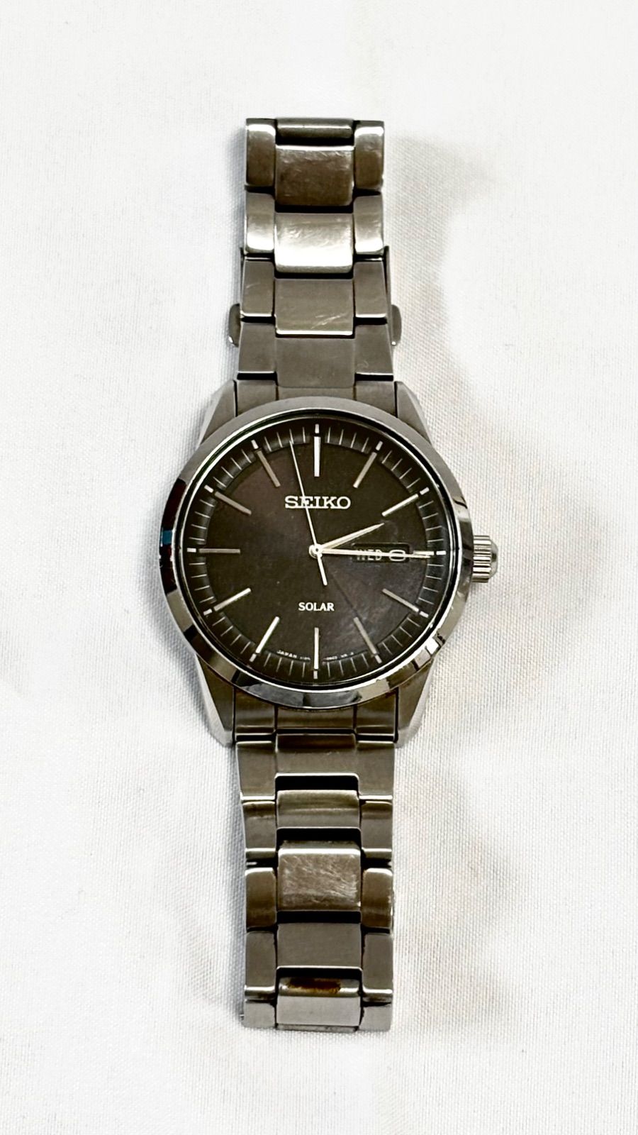 大幅値引き！】SEIKO セイコー V158-0AM0 ソーラー 腕時計 デイデイト
