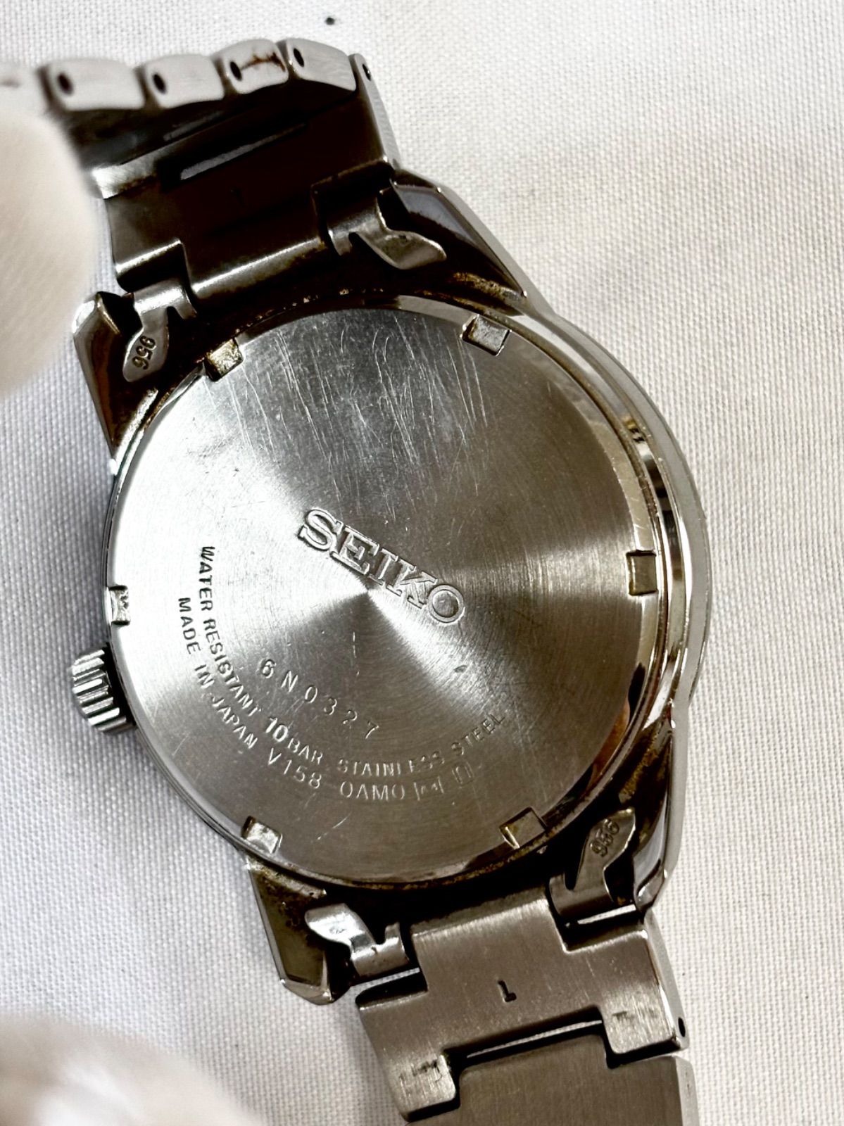 大幅値引き！】SEIKO セイコー V158-0AM0 ソーラー 腕時計 デイデイト