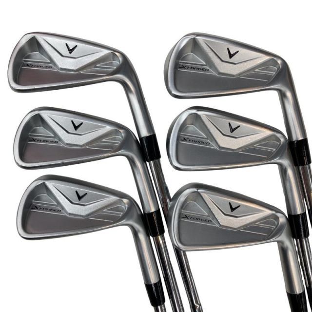 【中古】 キャロウェイ X FORGED(2026) 5S アイアンセット IR Dynamic Gold MID 115 (フレックスS) メンズ 男性用 右利き 右用 Cランク ゴルフクラブ