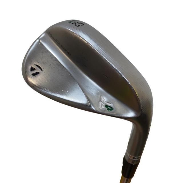 【中古】 テーラーメイド Taylor Made MILLED GRIND 4 52°/09° ウェッジ WG NS PRO 950GH neo (フレックスS) メンズ 男性用 右利き 右用 Cランク ゴルフクラブ