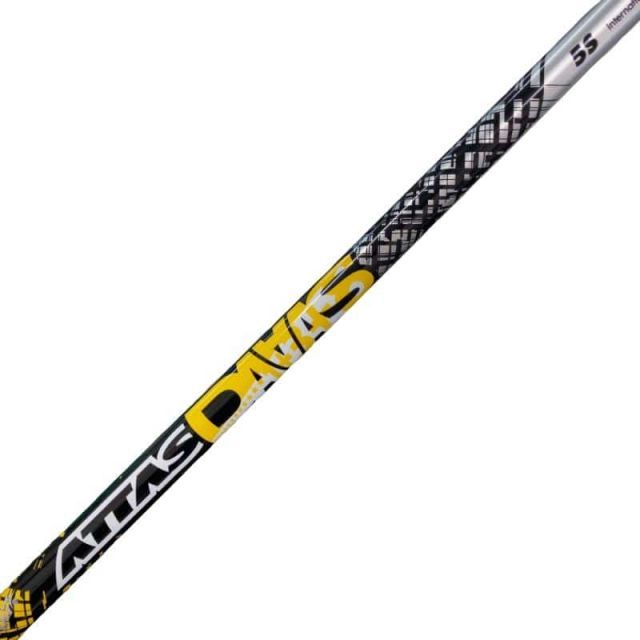 【中古】 テーラーメイドスリーブ付き(Qi4D系) マミヤドライバー用 シャフト ATTAS DAAAS 5 (フレックスS)Bランク ゴルフクラブ