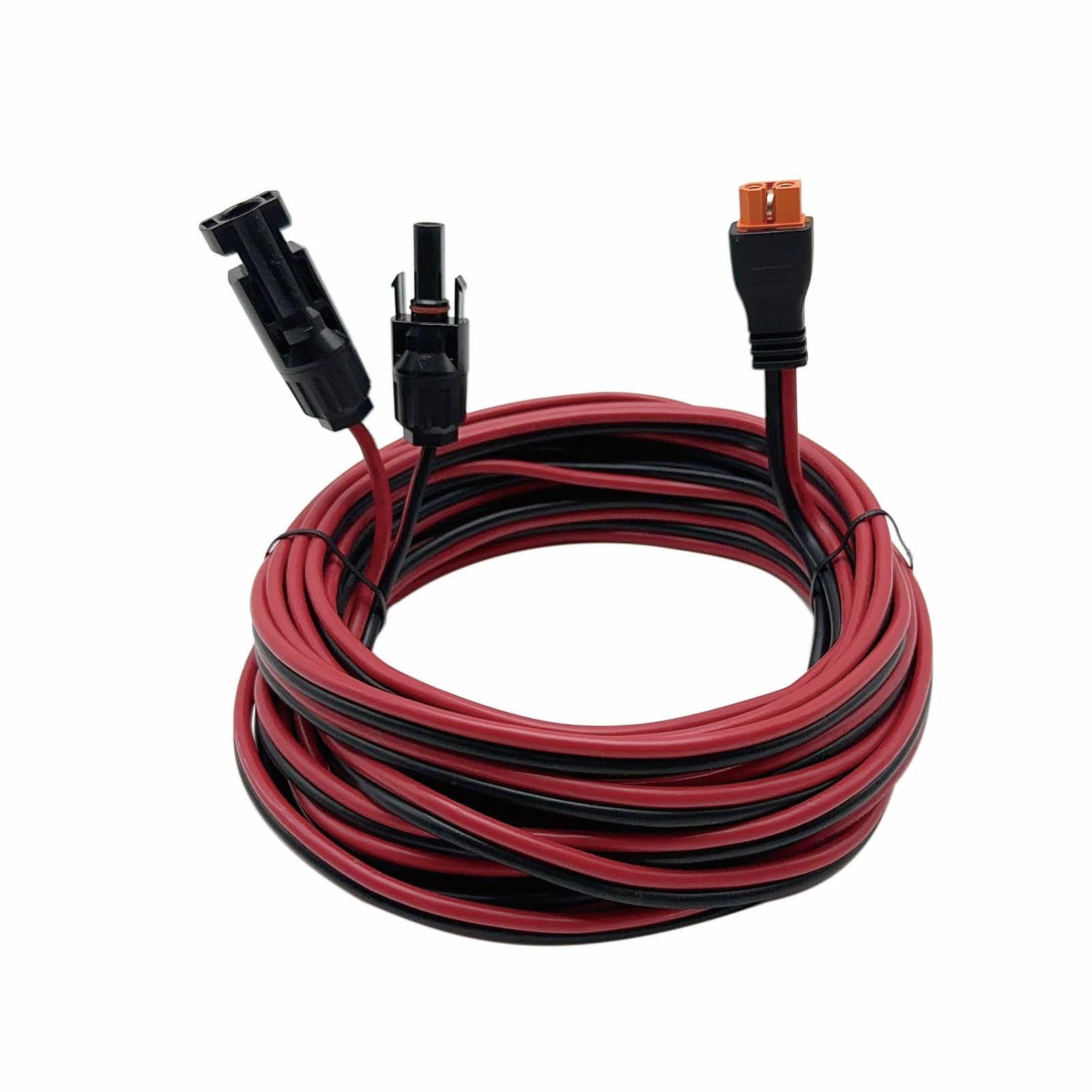 ★新品★WBGADAM XT60i to MC4 ケーブル 8M 12AWG 延長ケーブル 射出成形 太陽光発電対応 防水コネクタ 用 から ポータブル電源 変換アダプター 29239e4d