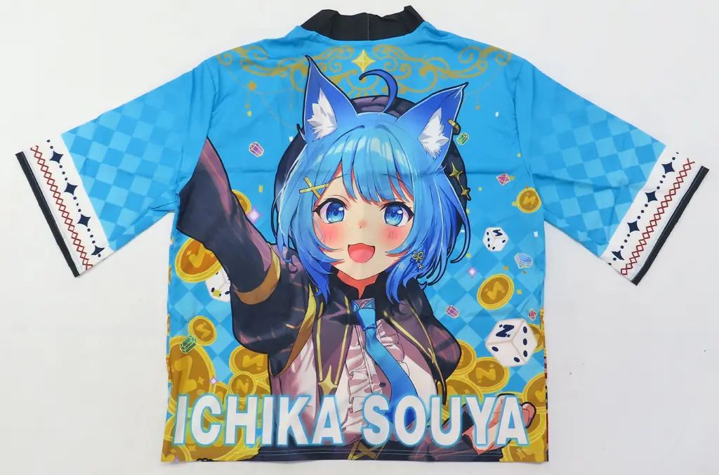 【中古】衣料雑貨 宗谷いちか 法被 ライトブルー フリーサイズ 「バーチャルYouTuber ななしいんく NANASHI FES 2025 JACKPOT」 8,198円