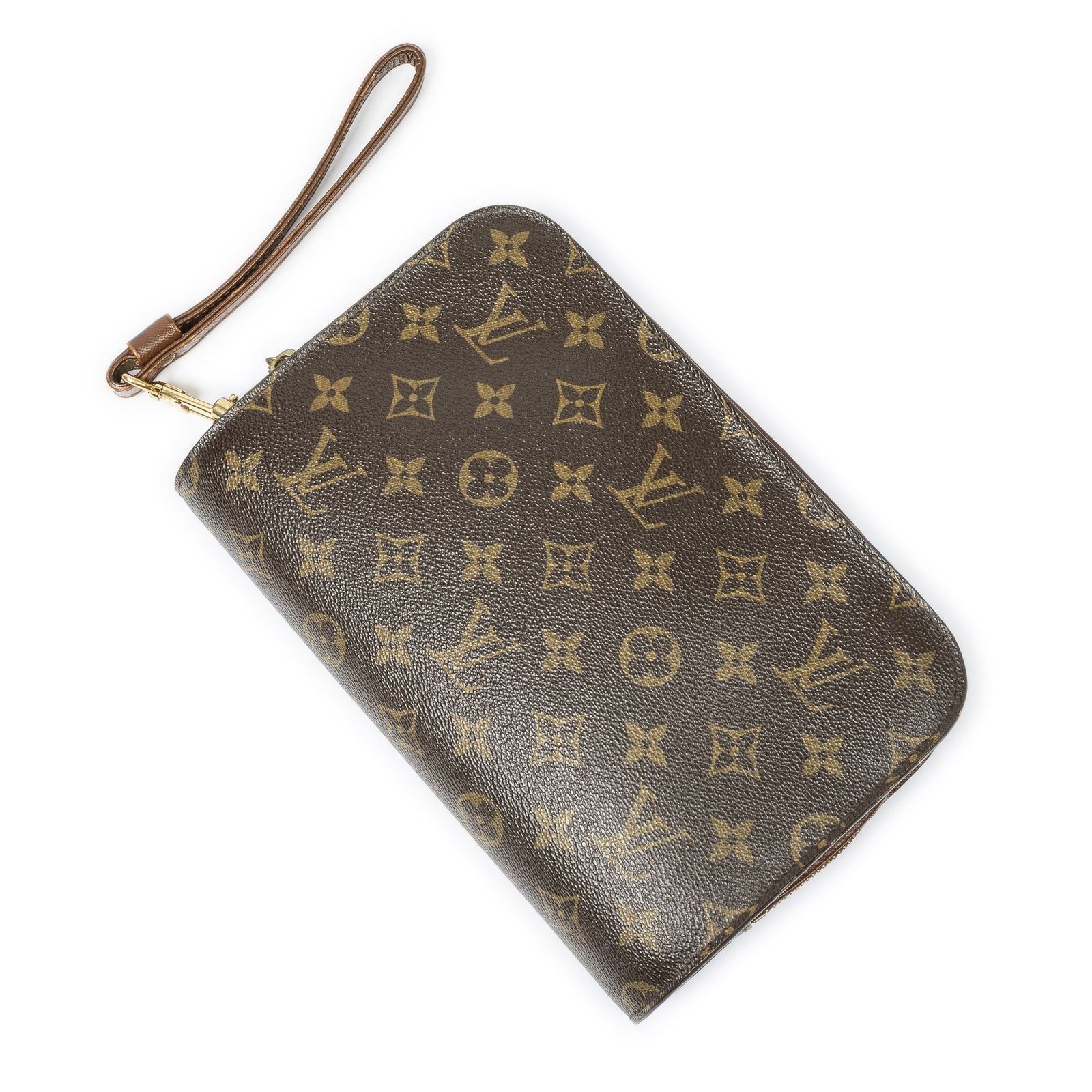 [中古] LOUIS VUITTON ルイヴィトンオルセー茶色モノグラムキャンバスAB 64,100円