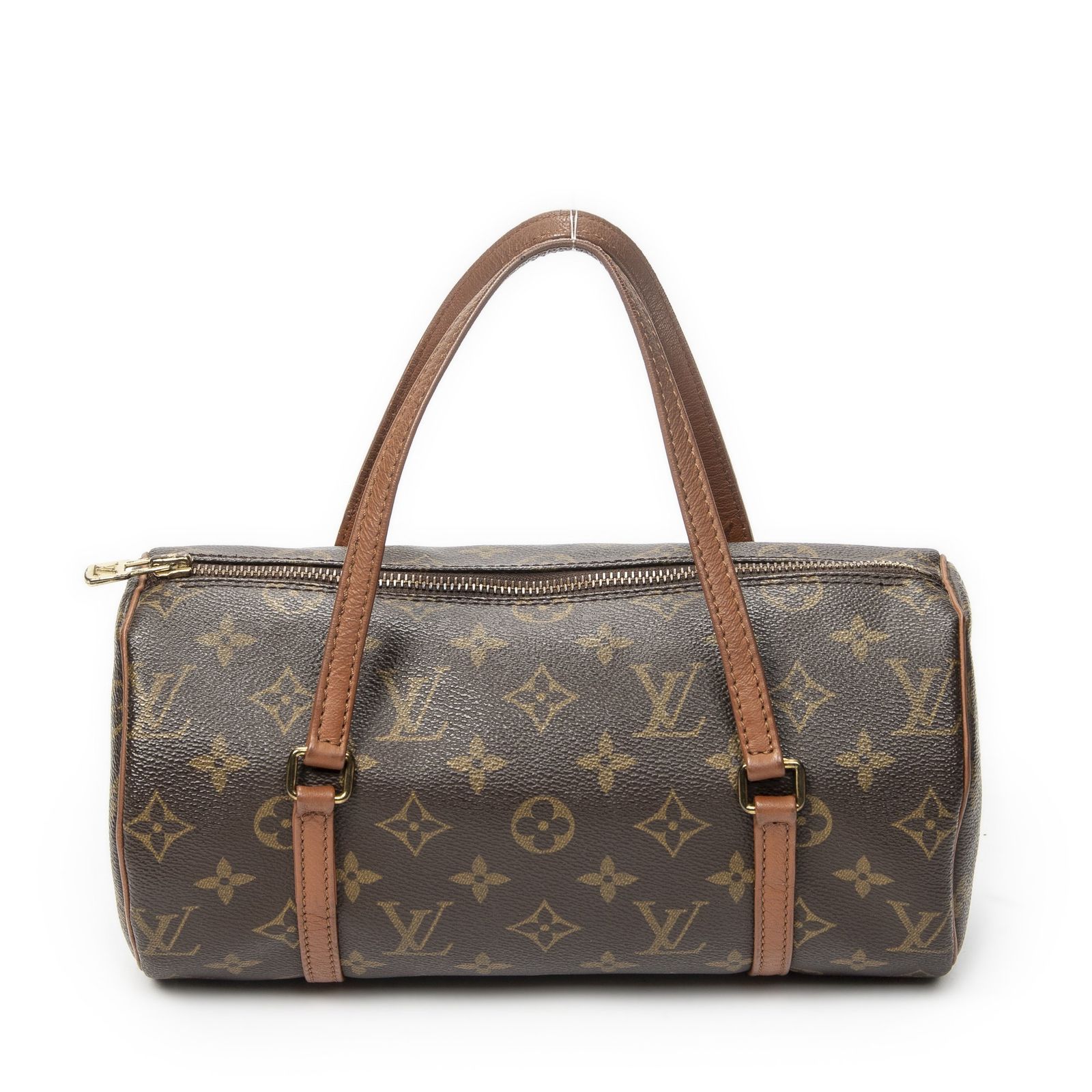 [中古] LOUIS VUITTON ルイヴィトンパピヨン茶色モノグラムキャンバスAB