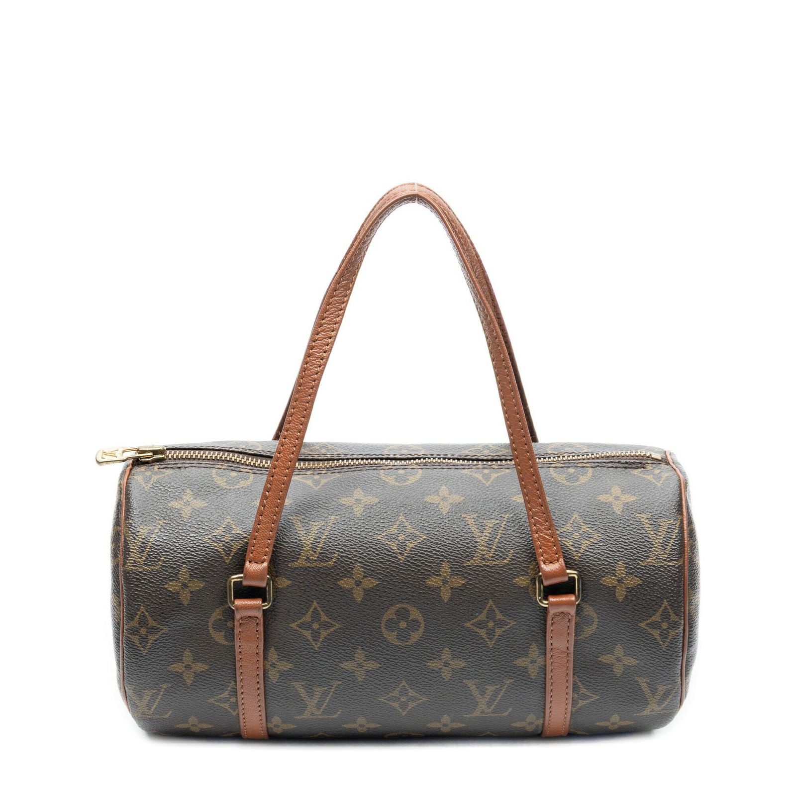 [中古] LOUIS VUITTON ルイヴィトンパピヨン茶色モノグラムキャンバスAB